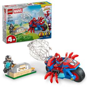 Stavebnice LEGO® Marvel Spidey a jeho úžasní přátelé 11206 Spidey na motorce vs. Rhino 

