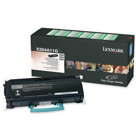 Toner Lexmark X264A11G, 3500 stran, pro X264, X363, X364 černý

