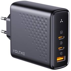 Nabíječka do sítě Voltme Revo 140 2xUSB-C, 1xUSB-A 140W černá

