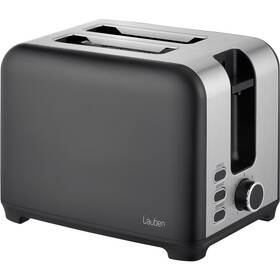 Topinkovač Lauben Toaster T17BG černá barva
