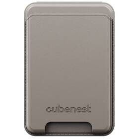 Peněženka Cubenest Magnetic Wallet Stand zlatá

