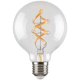 Chytrá žárovka Rabalux SMART LED Filament E27 G95, 4W, 300lm, 2700K, RGB 


