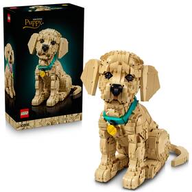 Stavebnice LEGO® Icons 11384 Štěně zlatého retrívra 

