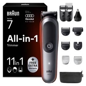 Zastřihovač multifunkční Braun AIO7540 šedý

