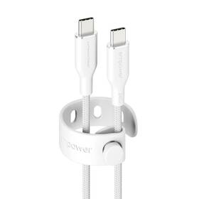 Kabel PanzerGlass empower USB-C/USB-C, 240 W, 2m bílý

