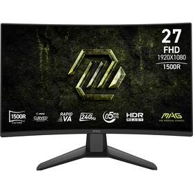 Herní monitor MSI MAG 274CF X24 černý

