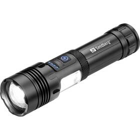 Svítilna Sandberg Survivor 7in1 Torch Powerbank 5000 mAh černá

