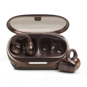 Sluchátka JBL Soundgear Clips hnědá


