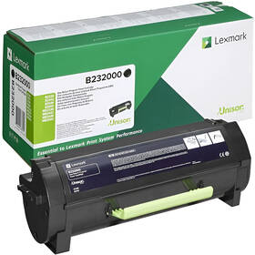 Toner Lexmark B232000, 3000 stran, pro B2442, B2546, B2650, B2338 černý

