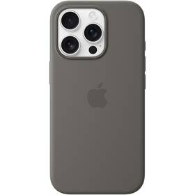 Kryt na mobil Apple iPhone 16 Pro Silicone Case s MagSafe - skálově šedý 
