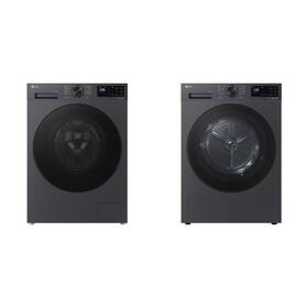 Set výrobků LG F4X5009TBB + RHX5008TBB černý/šedý

