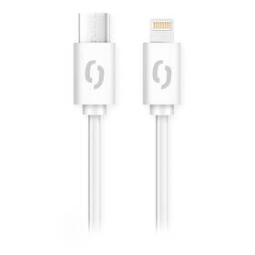 Kabel Aligator Power USB-C/Lightning, 3A, 1m bílý

