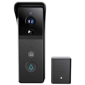 Videozvonek Nedis SmartLife WIFICDP21BK černý

