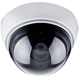 Maketa zabezpečovací kamery Solight 1D41, na strop, LED dioda, 3x AA 

