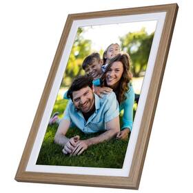 Elektronický fotorámeček Rollei WiFi 212 hnědý

