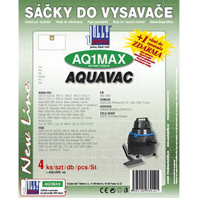 Sáčky do vysavače Jolly MAX AQ 1 (4 ks) 

