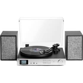Gramofon AKAI ATT-500SP černý/stříbrný

