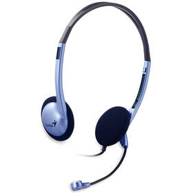 Headset Genius HS-02B stříbrný

