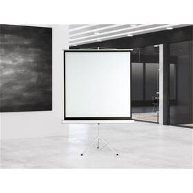 Plátno Aveli stativ 130x130 cm 72" bílé

