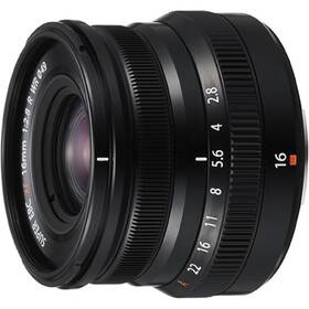 Objektiv Fujifilm XF16 mm f/2.8 R WR černý


