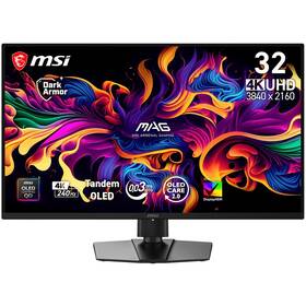 Herní monitor MSI MAG 321UP QD-OLED X24 černý


