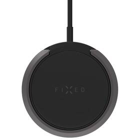 Bezdrátová nabíječka FIXED MagPad s MagSafe a stojánkem, 15W černá

