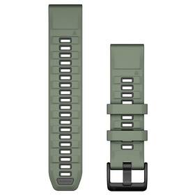 Řemínek Garmin QuickFit (22 mm) šedý/zelený

