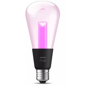 Chytrá žárovka Philips ST72, 6,8W, E27, White a Color Ambiance 

