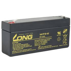 Olověný akumulátor Long 6V 3Ah F1 (WP3-6) 

