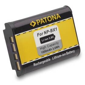 Baterie PATONA pro Sony NP-BX1 1000mAh 

