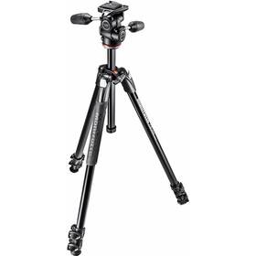 Stativ Manfrotto 290 Xtra s 3-cestnou hlavou černý/hliník

