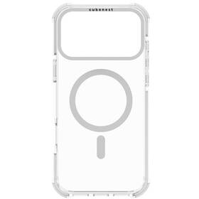 Kryt na mobil Cubenest MagPro Strong Guard na Apple iPhone 17 Pro Max bílý

