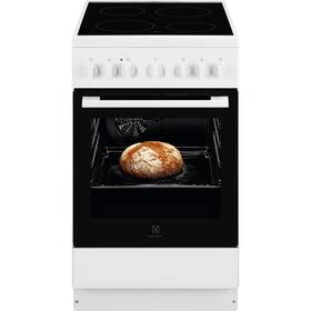 Sklokeramický sporák Electrolux LKR540066W bílá barva
