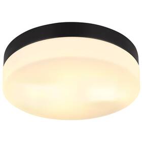 Stropní svítidlo GLOBO Vranos, 24 cm černé

