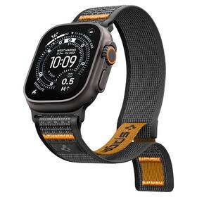 Řemínek Spigen Athlex Air 2 Active na Apple Watch 49mm/46mm/45mm/44mm černý/oranžový

