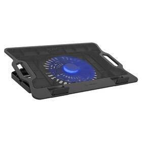 Chladící podložka pro NTB Natec DIPPER 2, 12,1-17,3“, LED, 2x USB černá

