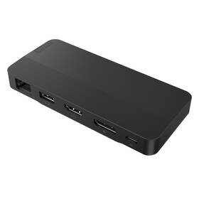 Dokovací stanice Lenovo USB-C Dual Display Travel Dock with 100W Adapter EU černá

