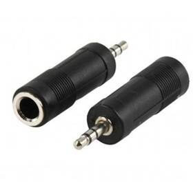 Redukce AQ 6,3 mm jack / 3,5 mm jack M/M 

