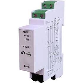 Modul Shelly Pro 3EM-3CT63 - 3-fázové měření spotřeby, LAN, Wi-Fi, Bluetooth bílý


