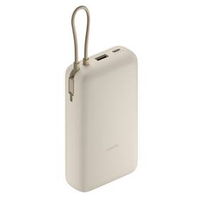Powerbanka Xiaomi 33W 20000mAh (Integrated Cable) béžová barva
