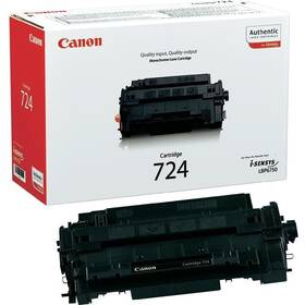 Toner Canon CRG-724, 6000 stran černý

