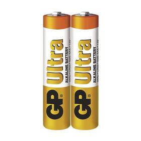 Baterie alkalická GP Ultra AAA, LR03, fólie 2ks 

