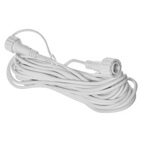 Prodlužovací kabel EMOS pro spojovací řetězy Profi bílý, 10 m, venkovní i vnitřní 


