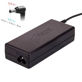 Napájecí adaptér Akyga pro notebook 19V/4.74A/90W 5.5x2.5mm pro Asus/Toshiba/HP/Lenovo 

