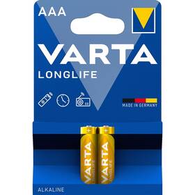 Baterie alkalická Varta AAA, LR03, blistr 2ks 

