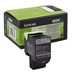 Toner Lexmark 80C20K0, 1000 stran, pro CX310dn, CX310n, CX410de, CX410 černý


