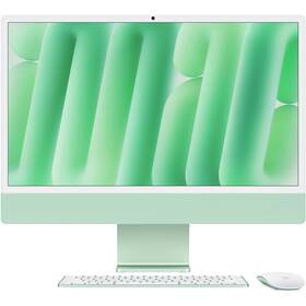 Počítač All In One Apple 24" CTO M4 8× CPU 8× GPU, 24 GB, 1 TB - zelený CZ 

