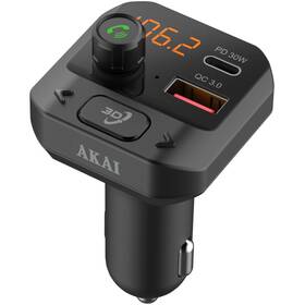 FM Transmitter AKAI FMT-40BT černý

