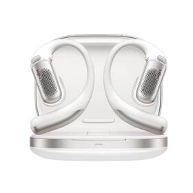 Sluchátka Shokz OpenFit PRO, Bluetooth bílá

