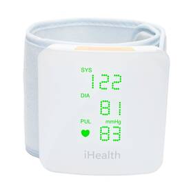 Tlakoměr na zápěstí iHealth VIEW BP7 bílý

